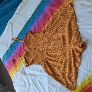 Wild Fable Marigold Yellow Romper